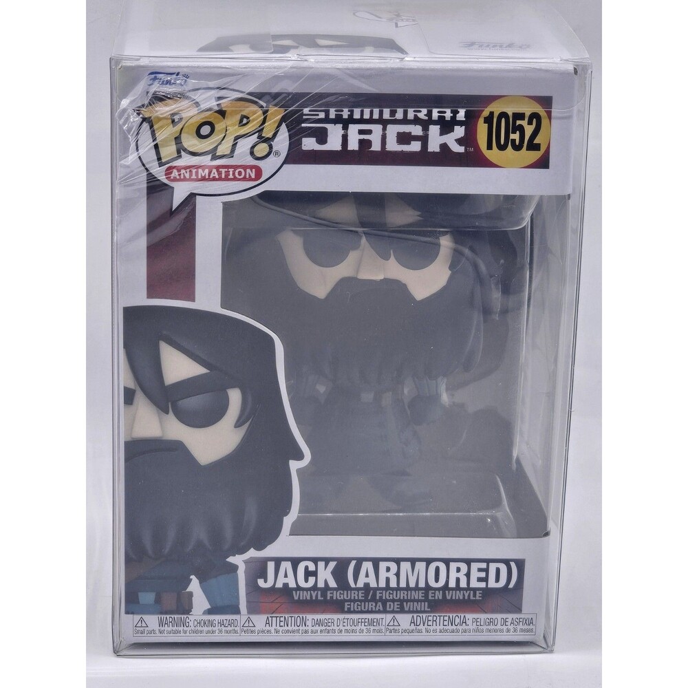 Funko Pop Samurai Jack Armored #1052 Adult Swim Animation + Pop Protector NEW